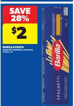 Real Canadian Superstore BARILLA PASTA, 340/410 G offer