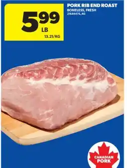 Real Canadian Superstore PORK RIB END ROAST offer