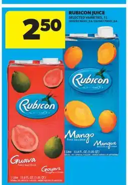 Real Canadian Superstore RUBICON JUICE, 1 L offer