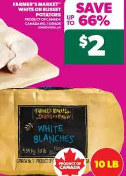 Real Canadian Superstore FARMER'S MARKET WHITE OR RUSSET POTATOES offer