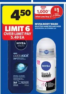 Real Canadian Superstore NIVEA BODY WASH offer