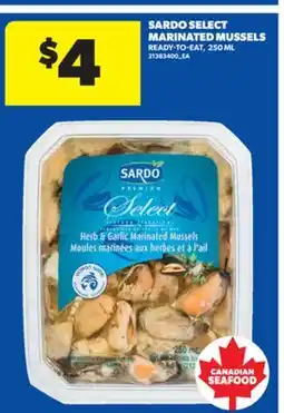 Real Canadian Superstore SARDO SELECT MARINATED MUSSELS, 250 ML offer