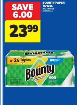 Real Canadian Superstore BOUNTY PAPER TOWEL offer