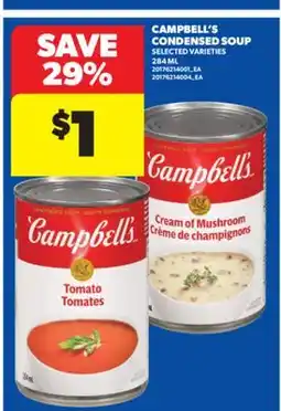 Real Canadian Superstore CAMPBELL'S CONDENSED SOUP, 284 ML offer