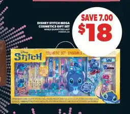 Real Canadian Superstore DISNEY STITCH MEGA COSMETICS GIFT SET offer