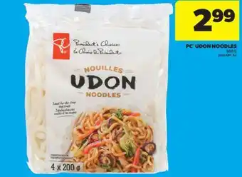 Real Canadian Superstore PC UDON NOODLES, 800 G offer
