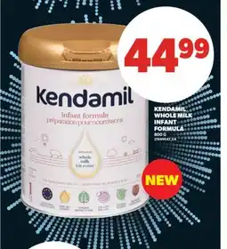 Real Canadian Superstore KENDAMIL WHOLE MILK INFANT FORMULA, 800 G offer