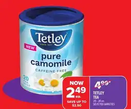 Metro TETLEY TEA offer