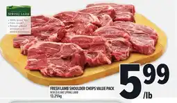 Metro FRESH LAMB SHOULDER CHOPS VALUE PACK offer
