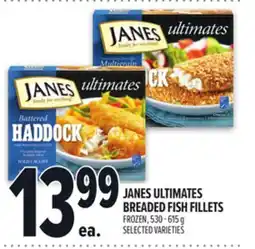 Metro JANES ULTIMATES BREADED FISH FILLETS offer