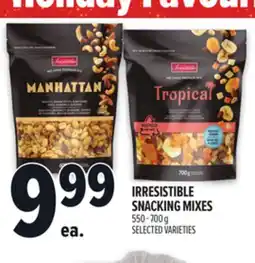 Metro IRRESISTIBLE SNACKING MIXES offer