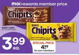 Metro HERSHEY'S CHIPITS offer