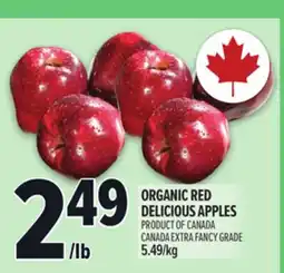 Metro ORGANIC RED DELICIOUS APPLES offer