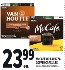 Metro MCCAFÉ OR LAVAZZA COFFEE CAPSULES offer