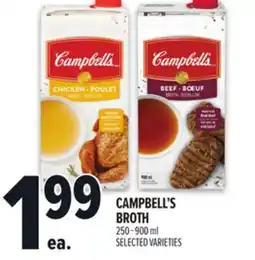 Metro CAMPBELL'S BROTH offer