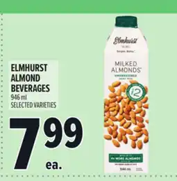 Metro ELMHURST ALMOND BEVERAGES offer