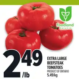 Metro EXTRA LARGE BEEFSTEAK TOMATOES offer