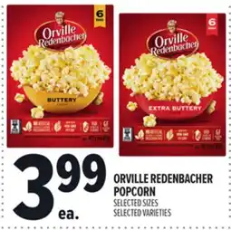 Metro ORVILLE REDENBACHER POPCORN offer