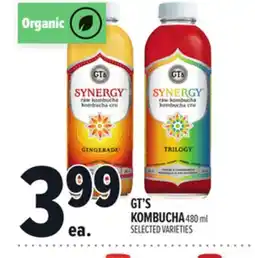 Metro GT'S KOMBUCHA offer