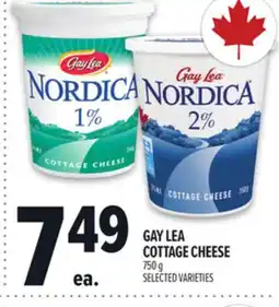 Metro GAY LEA COTTAGE CHEESE offer