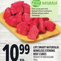 Metro LIFE SMART NATURALIA BONELESS STEWING BEEF CUBES offer
