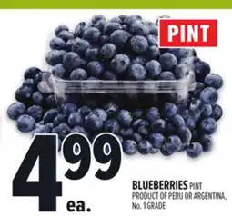 Metro BLUEBERRIES PINT offer