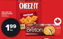 Metro DARE, CHEEZ-IT OR GOLDFISH CRACKERS offer
