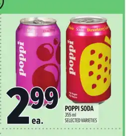 Metro POPPI SODA offer