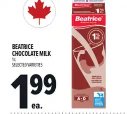 Metro BEATRICE CHOCOLATE MILK offer