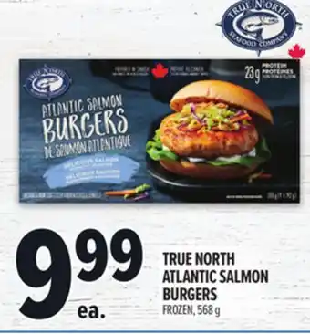 Metro TRUE NORTH ATLANTIC SALMON BURGERS offer