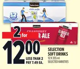 Metro SELECTION SOFT DRINKS offer