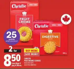 Metro CHRISTIE PEEK FREANS COOKIES offer