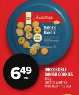 Metro IRRESISTIBLE DANISH COOKIES offer