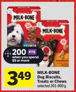Foodland MILK-BONE Dog Biscuits, Treats or Chews offer