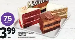 Metro FRONT STREET BAKERY CAKE SLICE offer