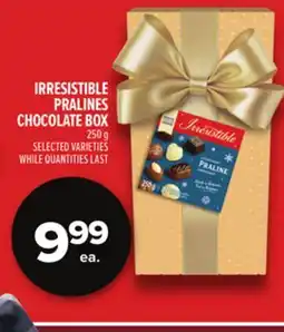 Metro IRRESISTIBLE PRALINES CHOCOLATE BOX offer
