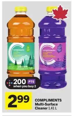 Foodland COMPLIMENTS Multi-Surface Cleaner offer