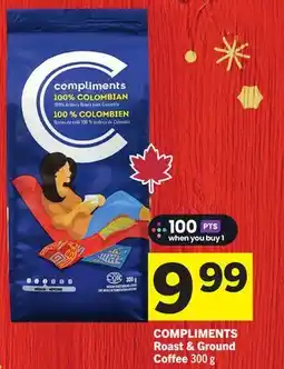 Foodland COMPLIMENTS Roast & Ground Coffee offer