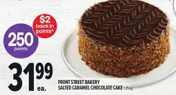 Metro FRONT STREET BAKERY SALTED CARAMEL CHOCOLATE CAKE offer