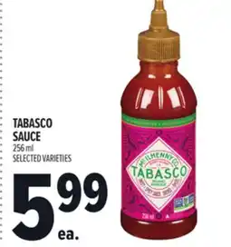 Metro TABASCO SAUCE offer