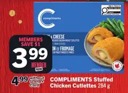 Foodland COMPLIMENTS Stuffed Chicken Cutlettes offer