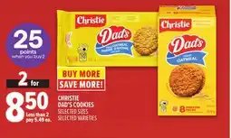 Metro CHRISTIE DAD'S COOKIES offer