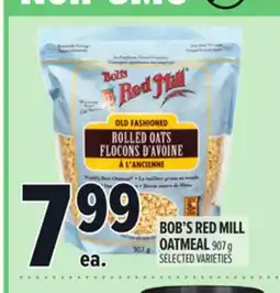 Metro BOB'S RED MILL OATMEAL offer
