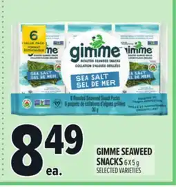 Metro GIMME SEAWEED SNACKS offer
