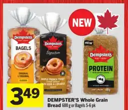 Foodland DEMPSTER'S Whole Grain Bread offer