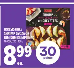 Metro IRRESISTIBLE SHRIMP GYOZA OR DIM SUM DUMPLINGS offer