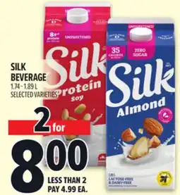 Metro SILK BEVERAGE offer