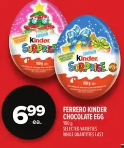 Metro FERRERO KINDER CHOCOLATE EGG offer