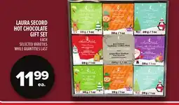 Metro LAURA SECORD HOT CHOCOLATE GIFT SET offer