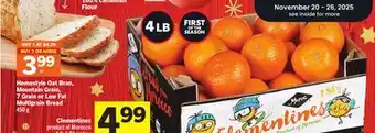 Foodland Clementines offer